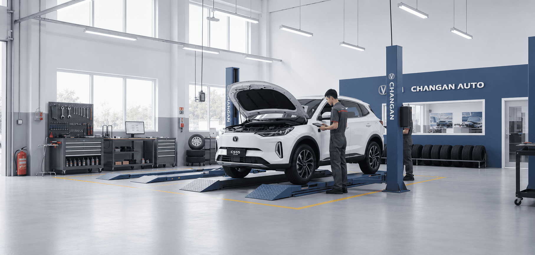 Taller de postventa oficial Changan